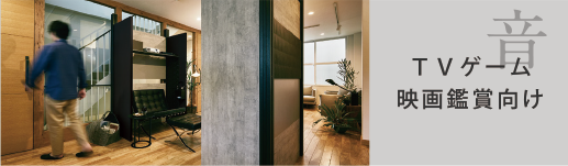 TVゲーム、映画鑑賞向け