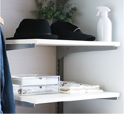 クローゼットの中