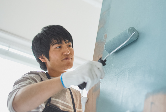 diyをしている様子